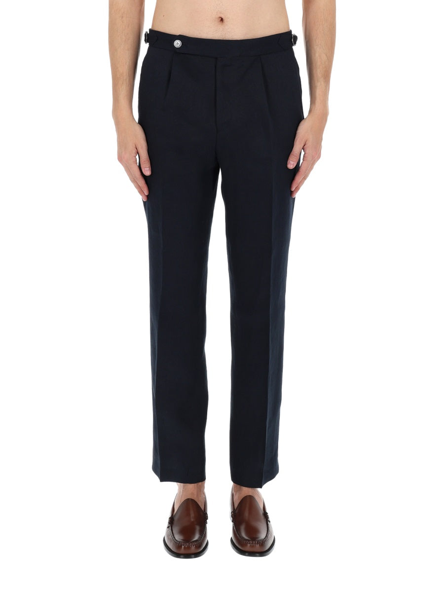 Boss Men Pantalone Sartoriale Con Pieghe BOSS