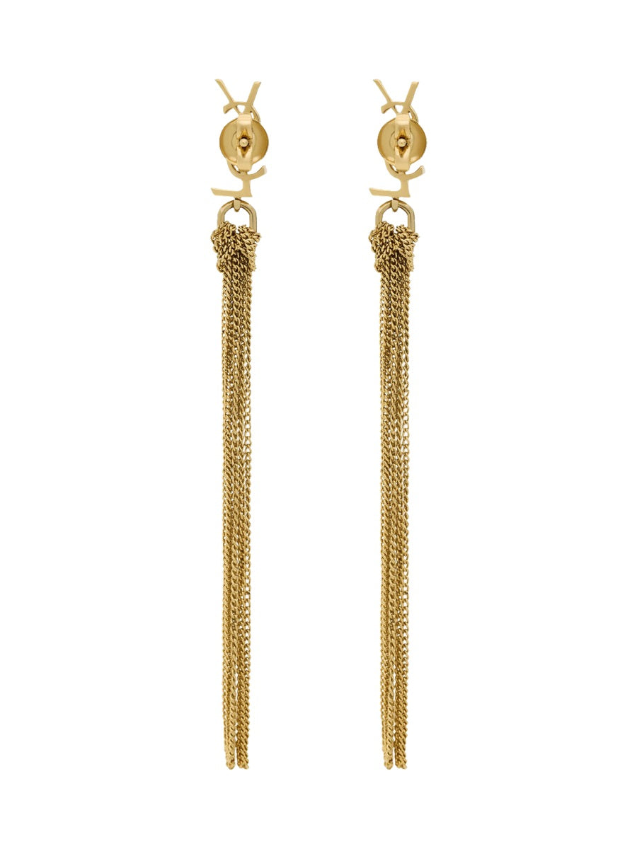 Saint Laurent Women Orecchini Con Logo SAINT LAURENT