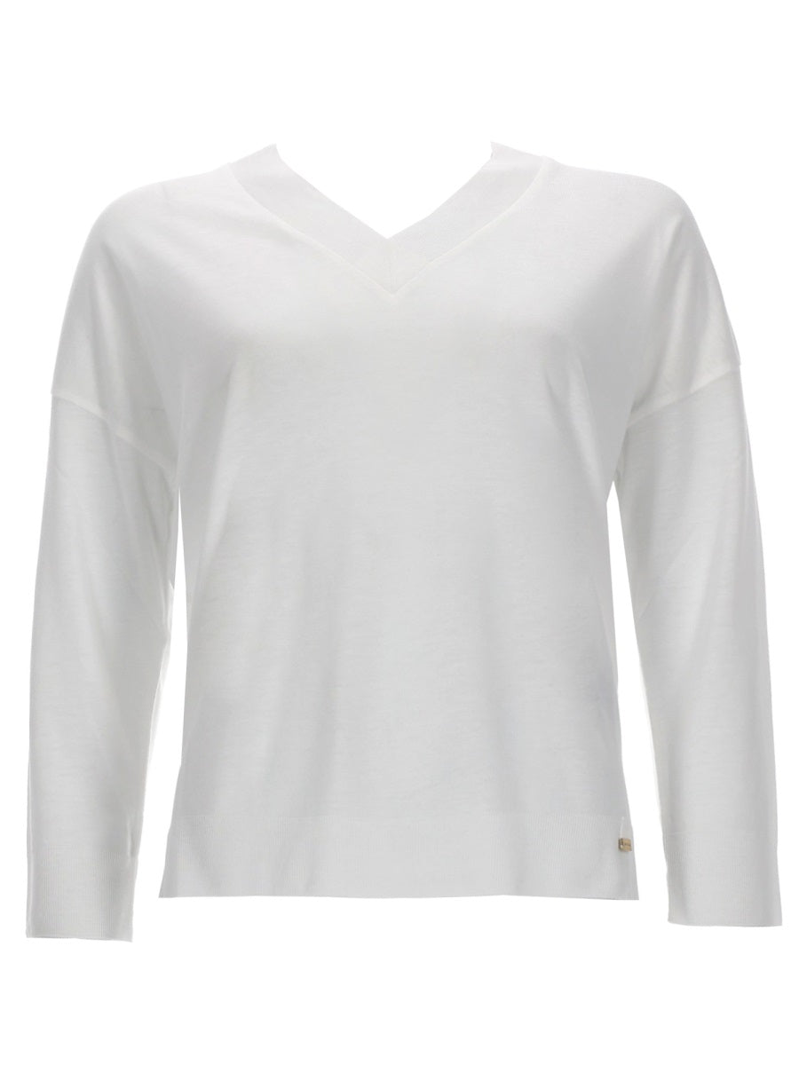 Herno Women Maglia In Glam Knit Effect HERNO