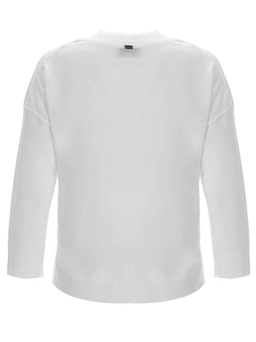 Herno Women Maglia In Glam Knit Effect HERNO