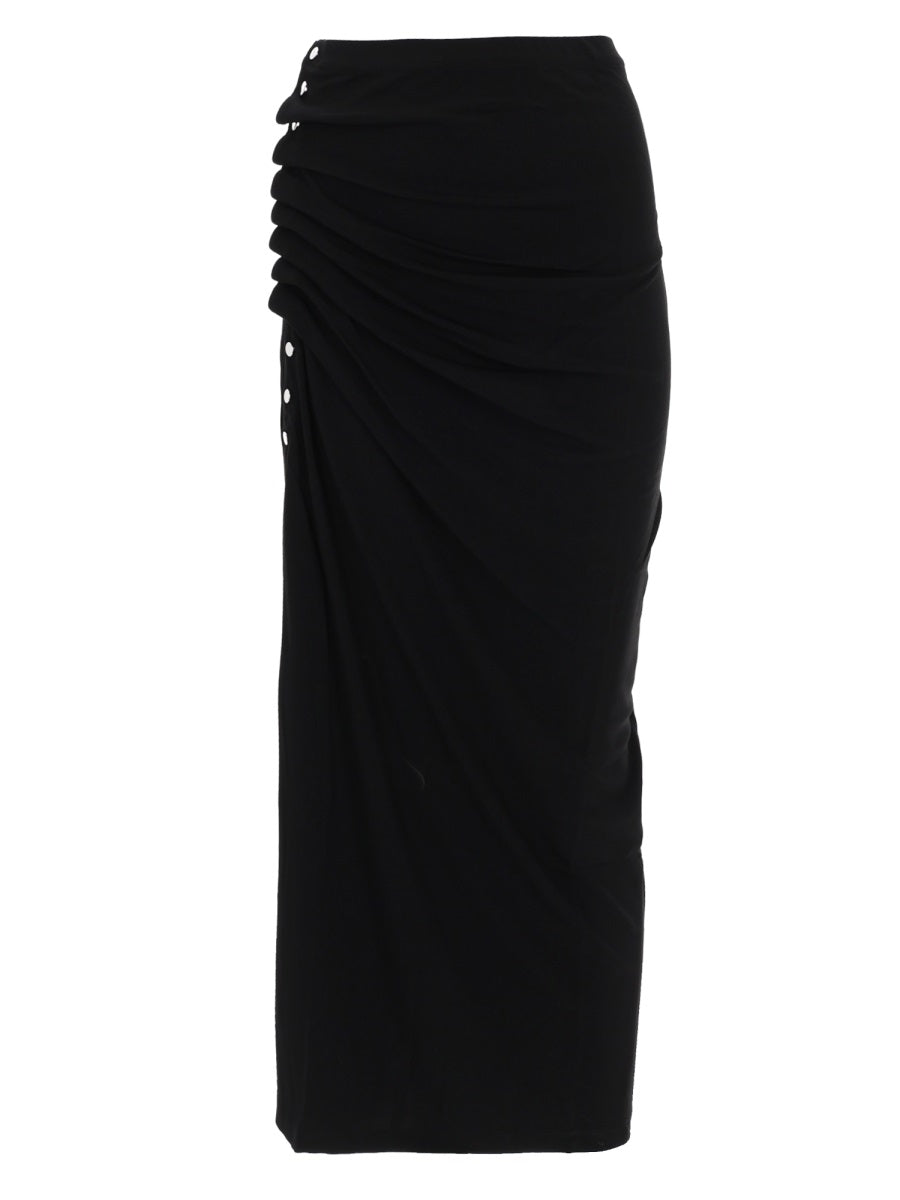Rabanne Women Gonna Midi "Jupe" PACO RABANNE