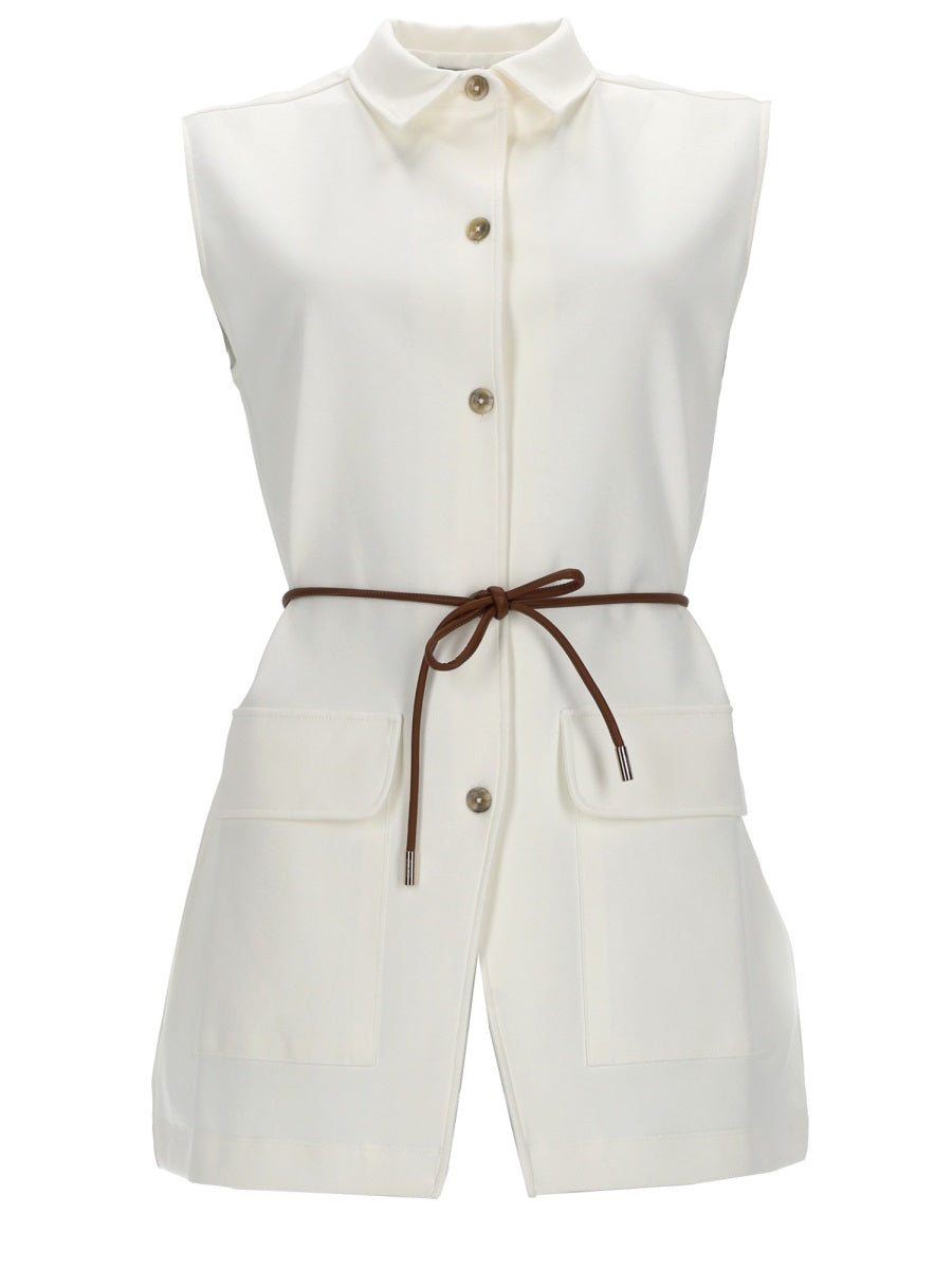 Herno Women Gilet Con Cintura HERNO