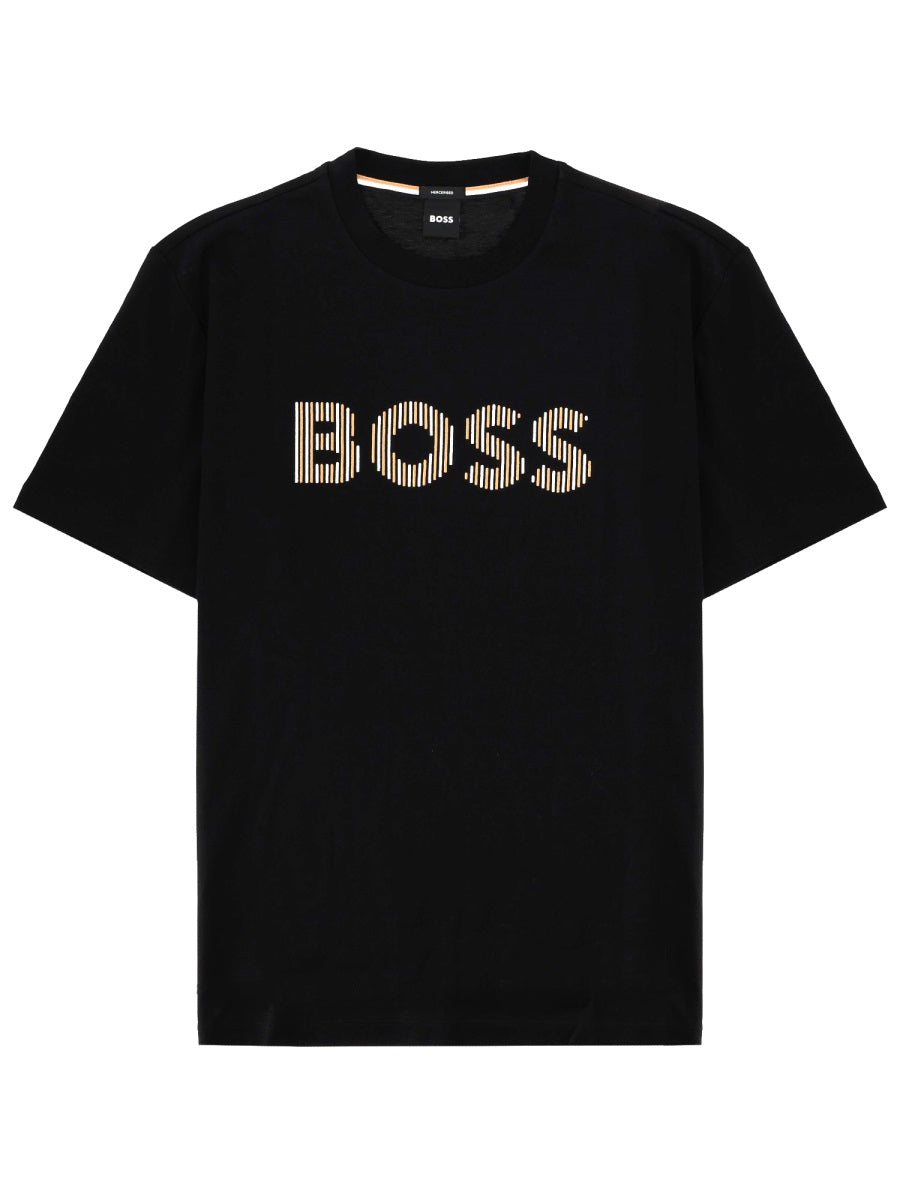 Boss Men T-Shirt "C-Thompson" Con Logo BOSS