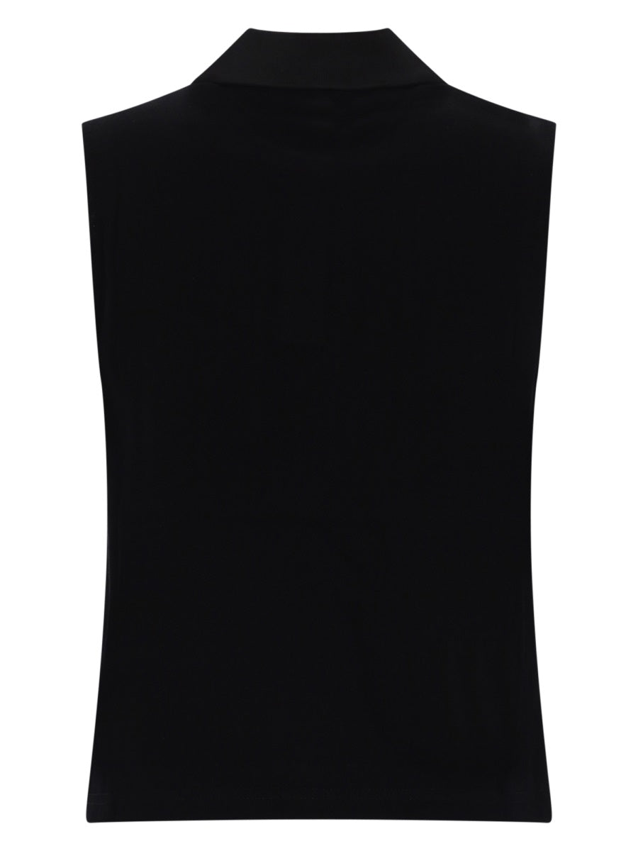 Saint Laurent Women Top Polo Smanicato SAINT LAURENT