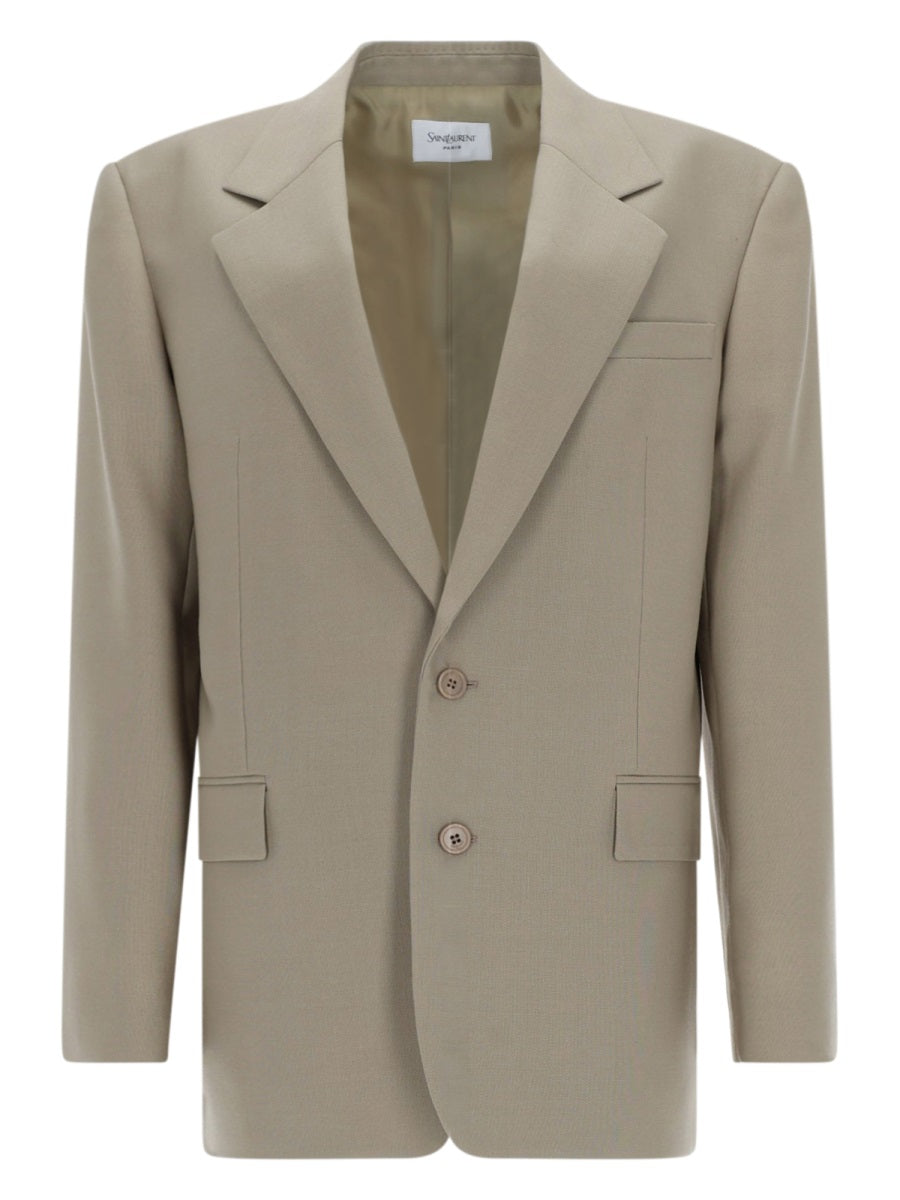 Saint Laurent Women Blazer Monopetto In Lana SAINT LAURENT