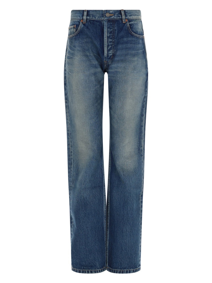 Saint Laurent Women Jeans Straight Fit SAINT LAURENT