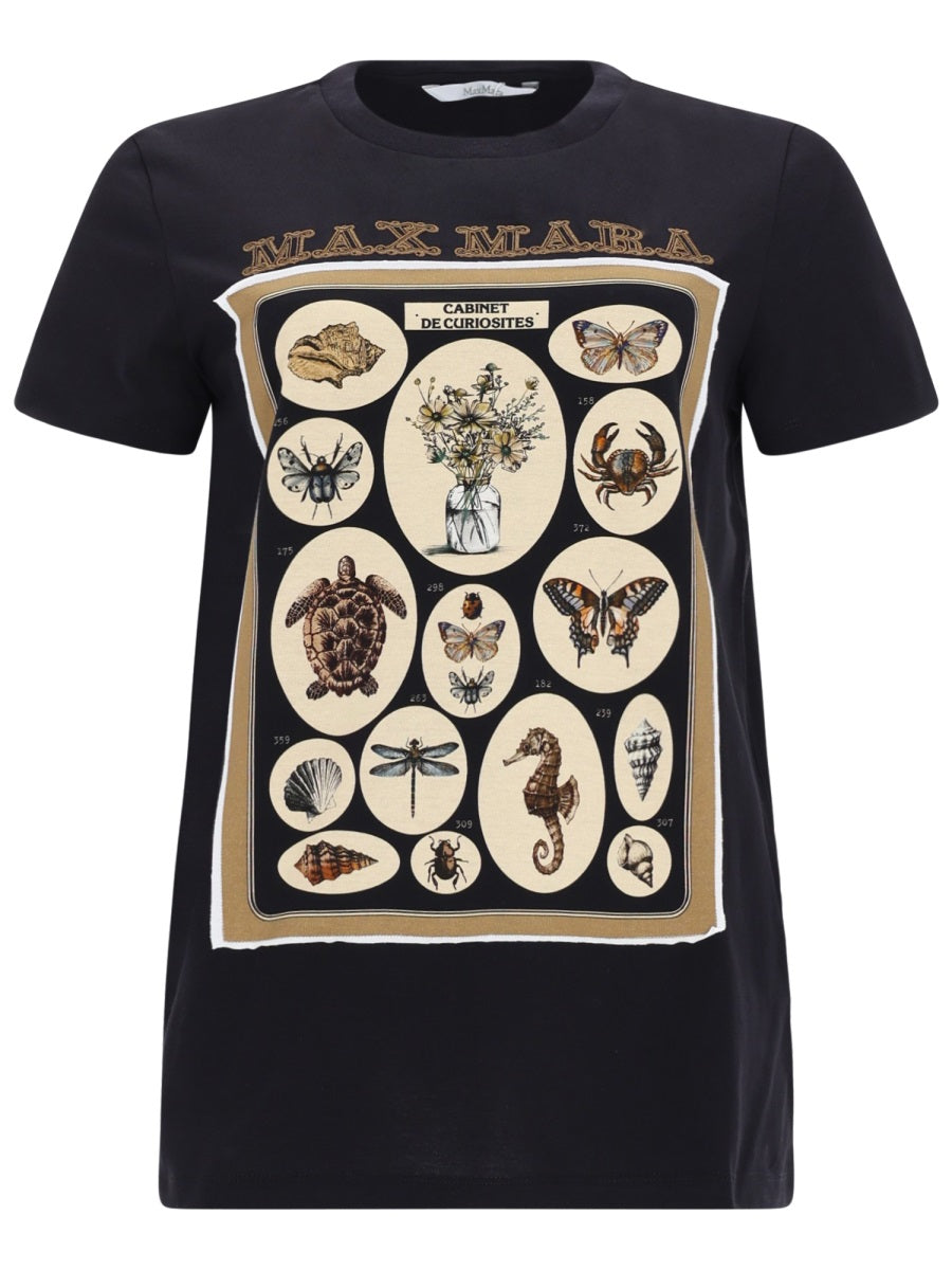 Max Mara Women T-Shirt "Spadino" Con Stampa MAX MARA