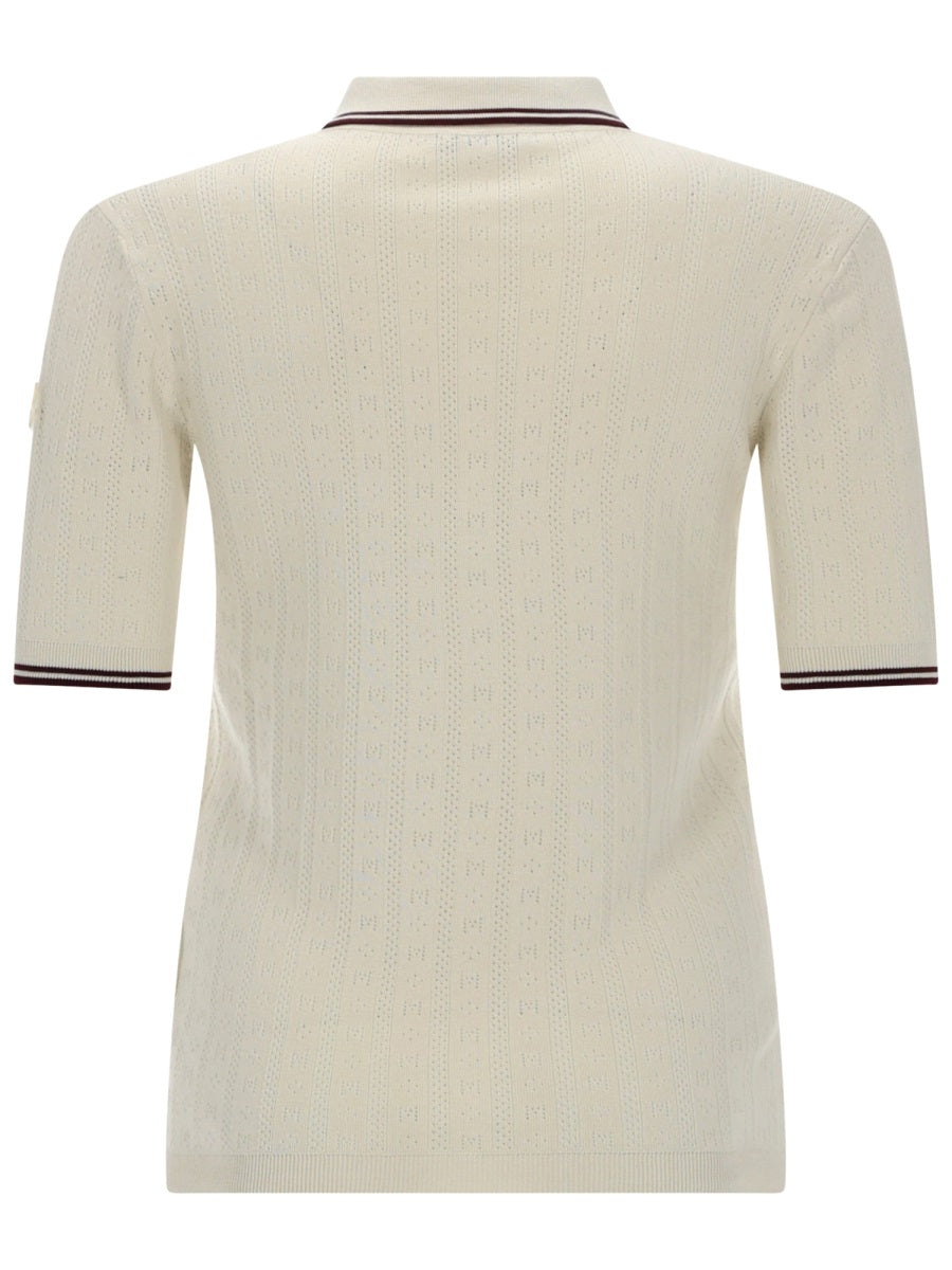 Moncler Women Polo In Maglia MONCLER