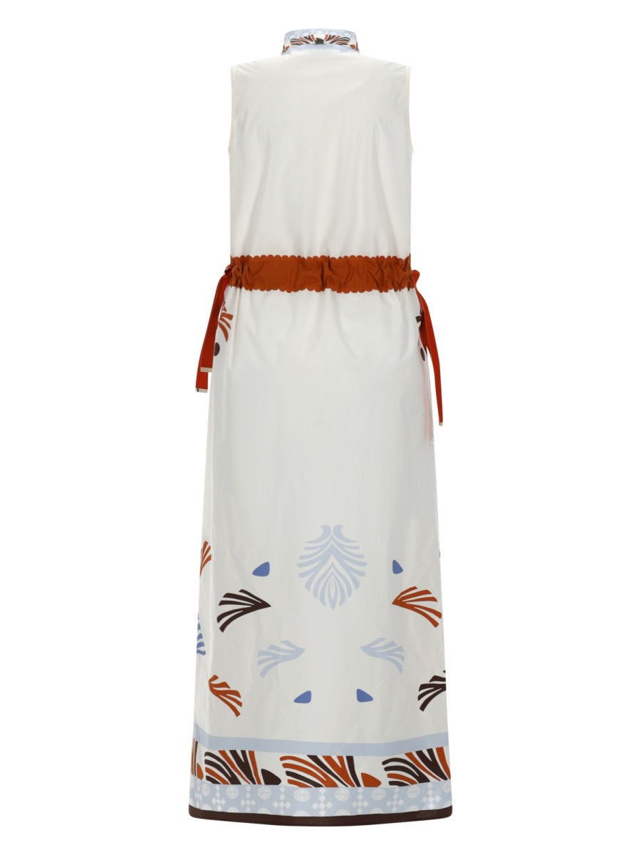 Herno Women Abito Midi Con Stampa HERNO
