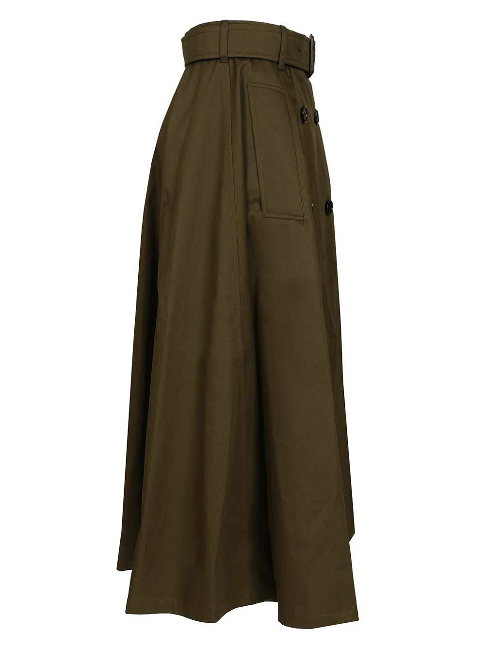 Burberry Women Midi Trench Skirt BURBERRY