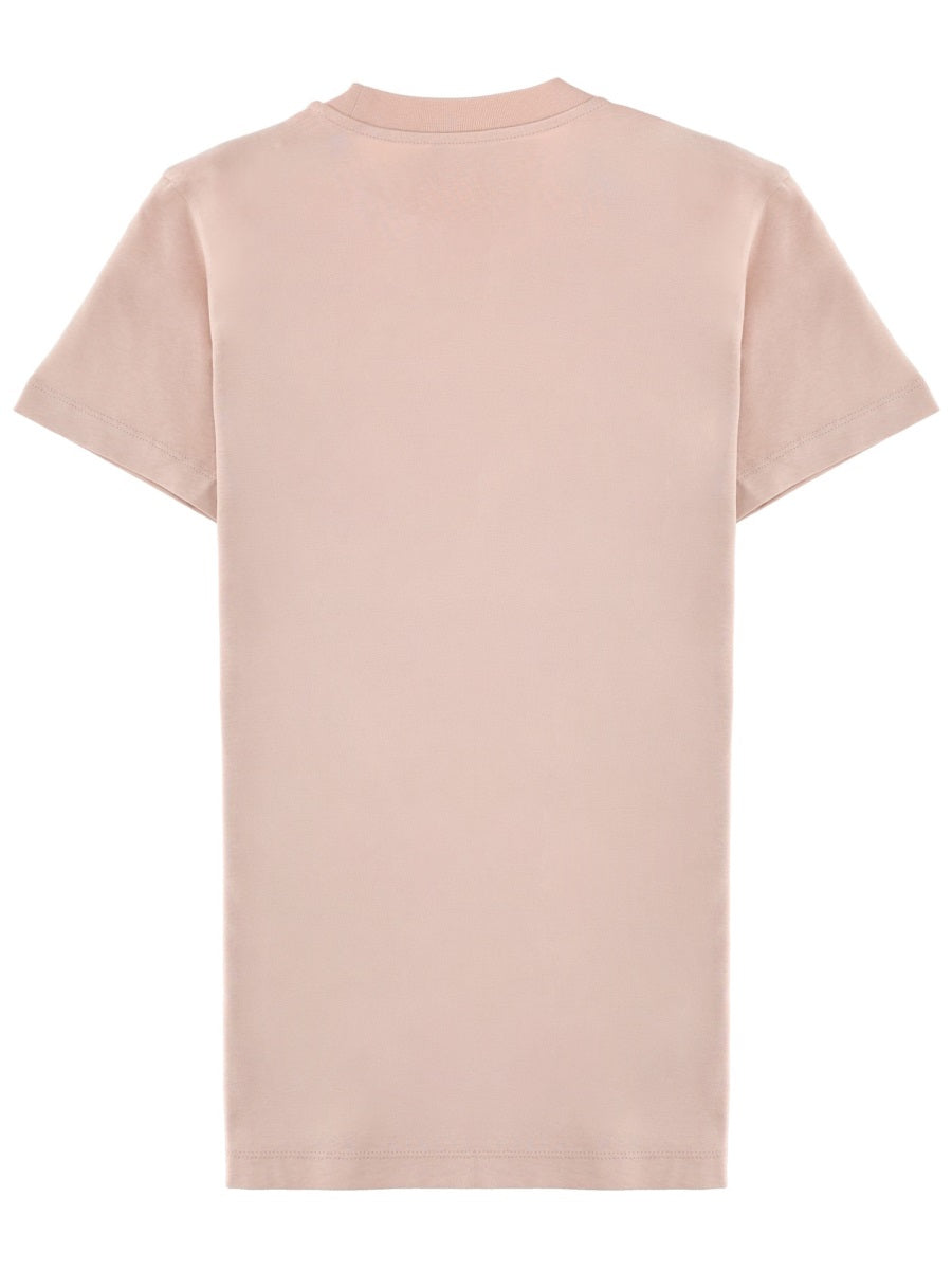 Moncler Women T-Shirt Con Logo Ricamato MONCLER