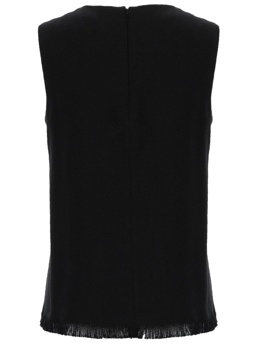 S Max Mara Women Top "Anika" In Lino S MAX MARA