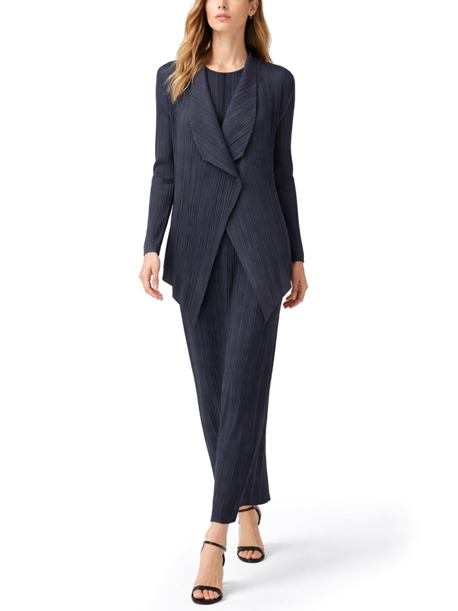 Pleats Please Issey Miyake Women Cardigan Plissettato PLEATS PLEASE ISSEY MIYAKE