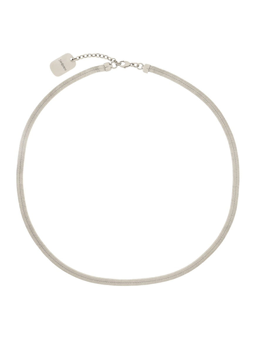 Saint Laurent Men Collana A Catena SAINT LAURENT