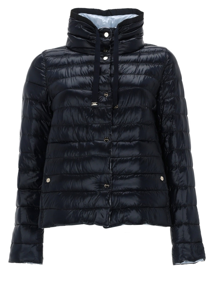 Herno Women Piumino Reversibile Con Collo Alto HERNO