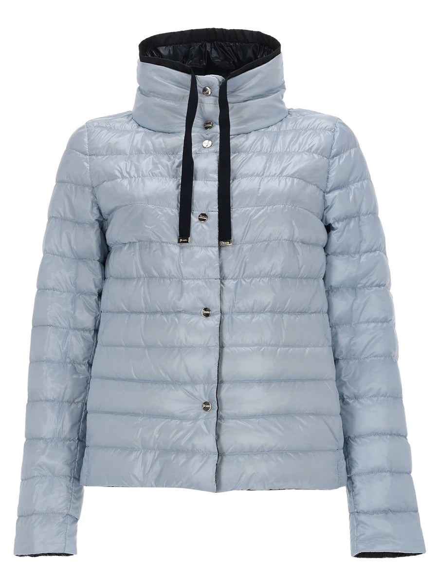 Herno Women Piumino Reversibile Con Collo Alto HERNO