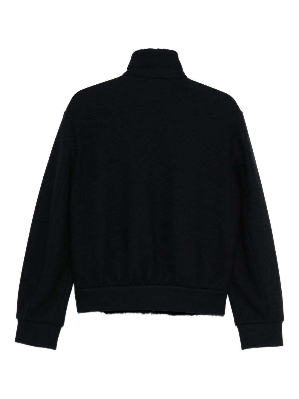 Giorgio Armani Men High-Neck Bluson Jacket With Shearling Details GIORGIO ARMANI