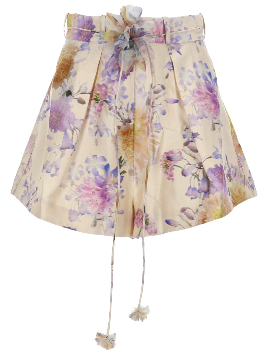 Zimmermann Women Shorts "Luna Tuck"