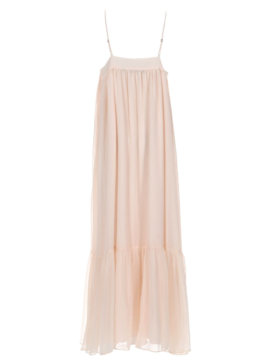 Rotate Women Abito Midi In Chiffon ROTATE