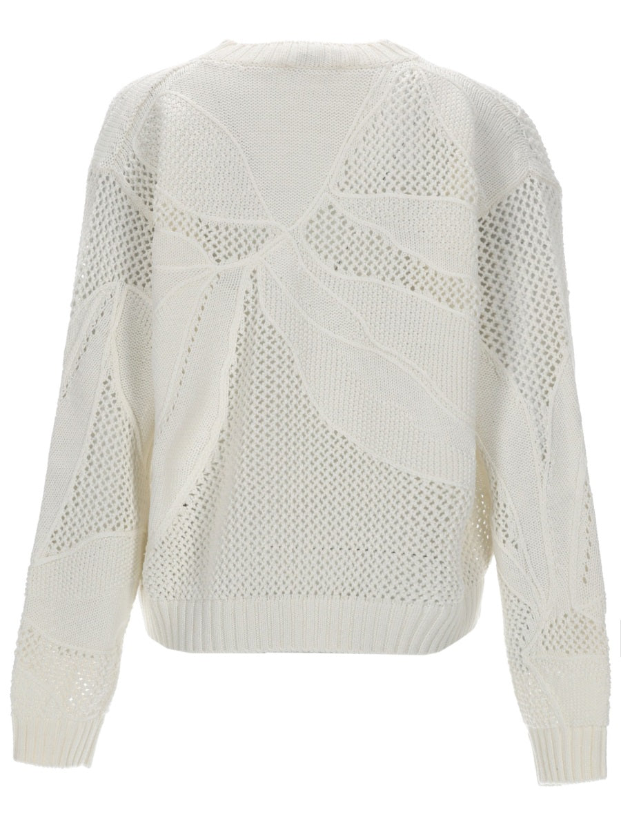 Max Mara Women Maglia In Cotone Ricamato MAX MARA