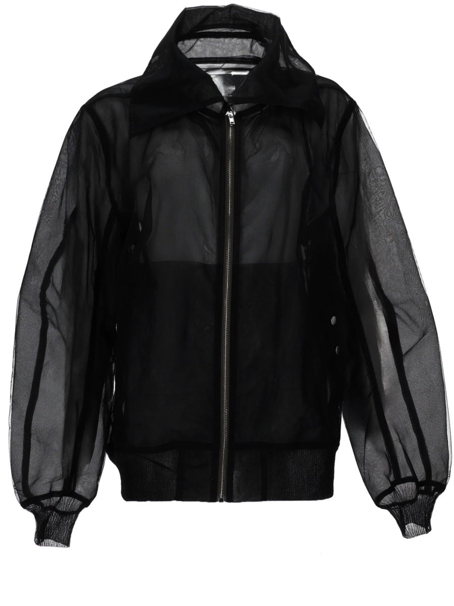 Rick Owens Women Giacca Bomber "Dracucollar Flight" RICK OWENS