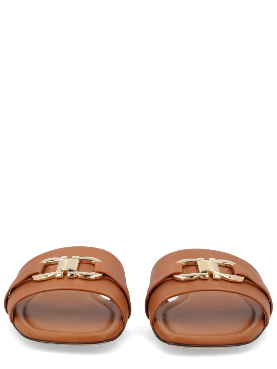 Ferragamo Women Slide "Gancini" FERRAGAMO