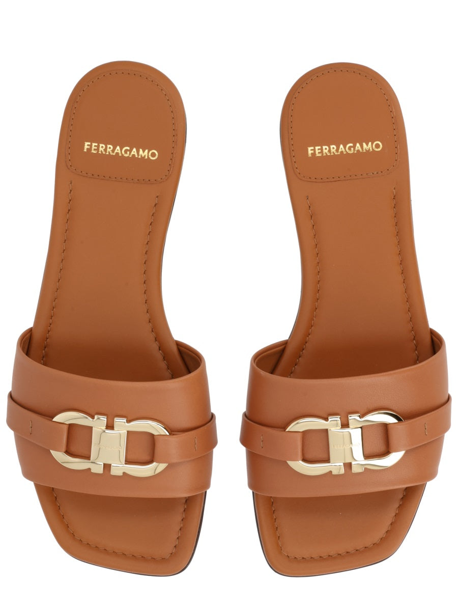 Ferragamo Women Slide "Gancini" FERRAGAMO