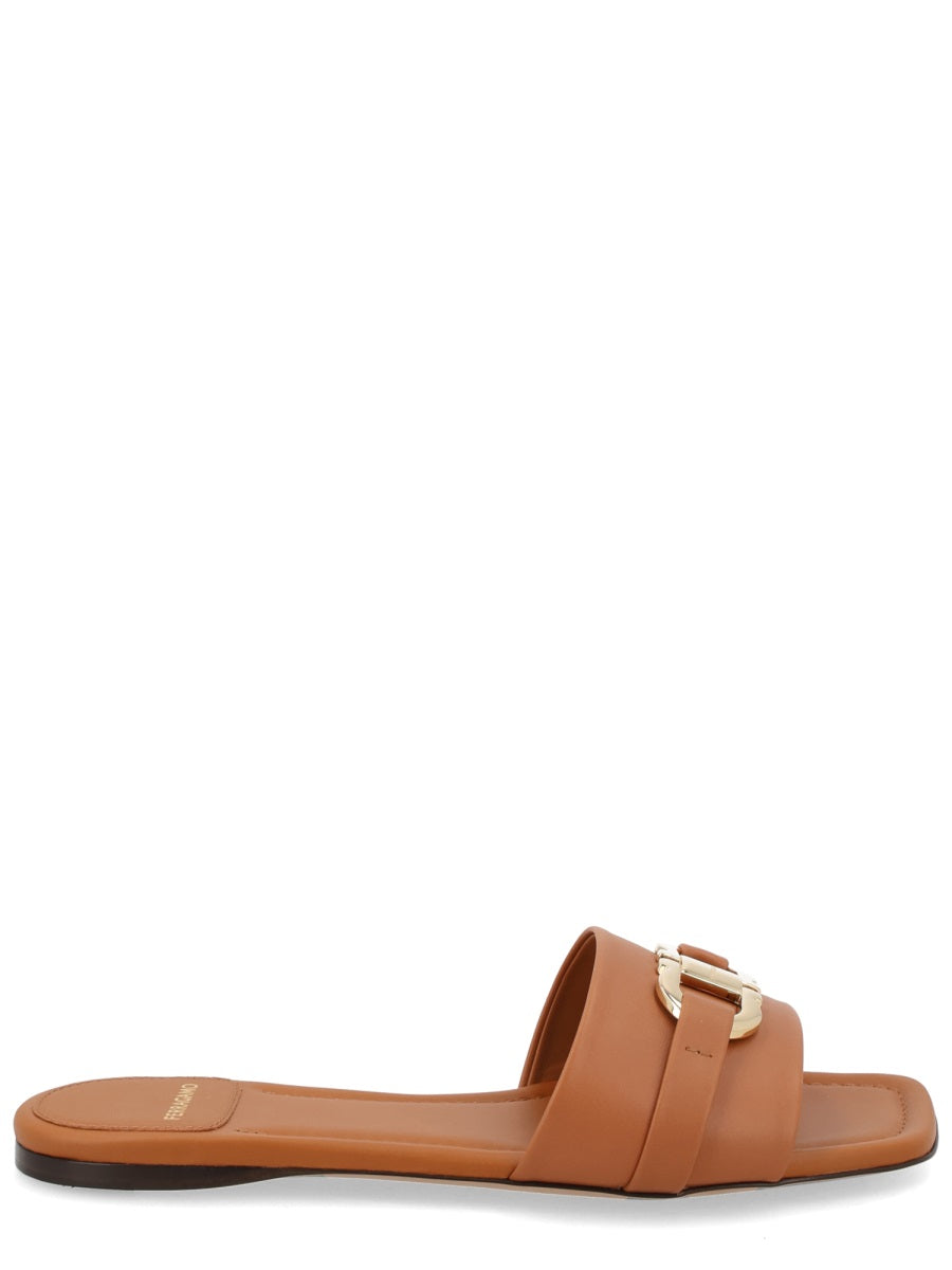 Ferragamo Women Slide "Gancini" FERRAGAMO