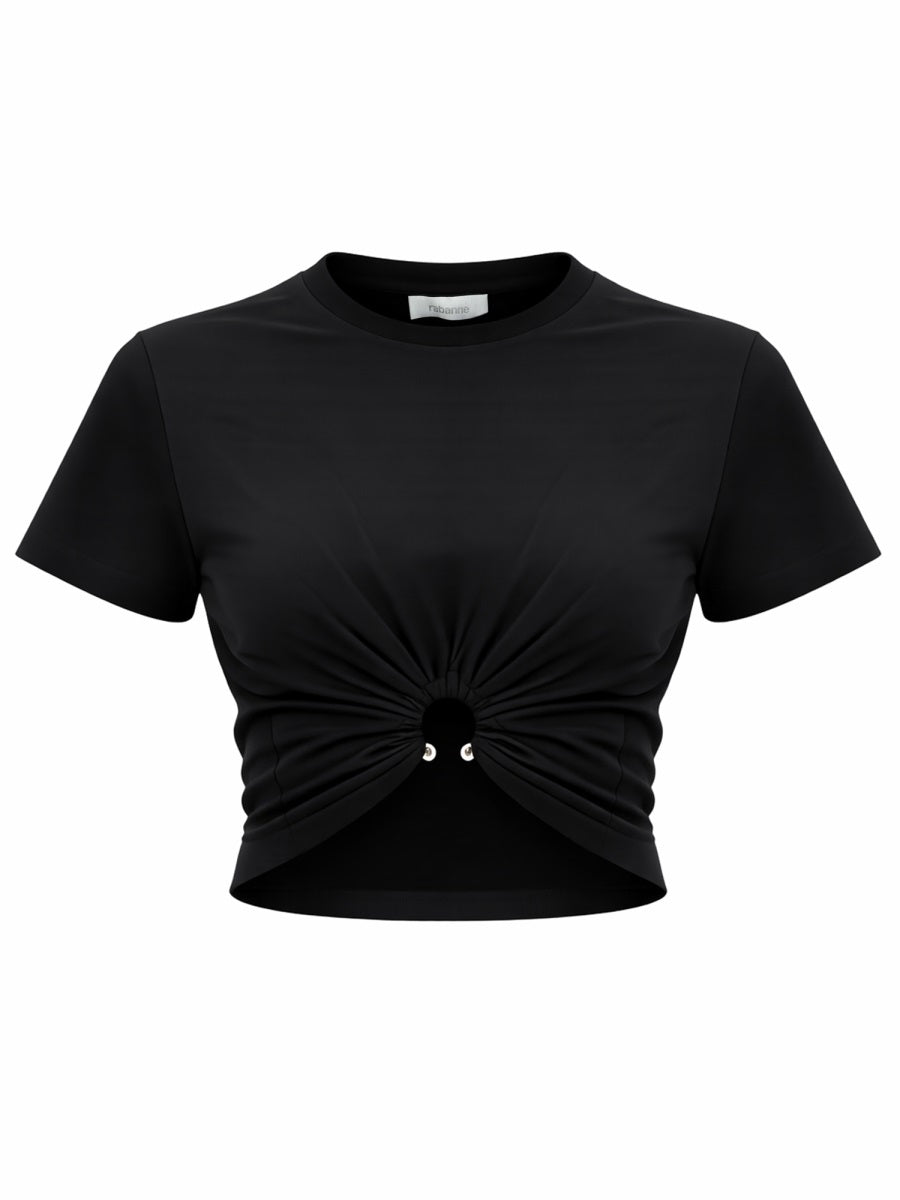 Rabanne Women T-Shirt Cropped