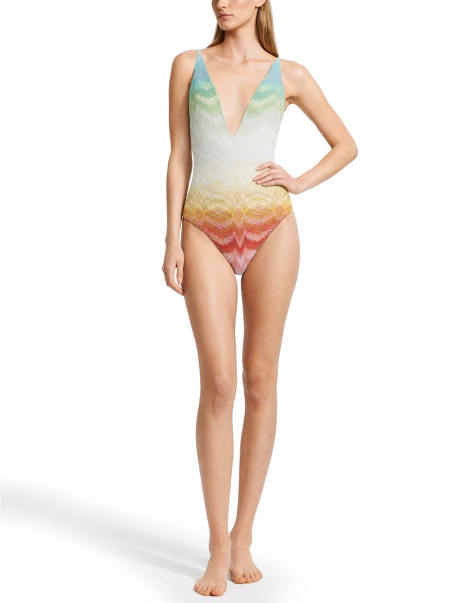 Missoni Women Costume Intero In Viscosa Lamé MISSONI
