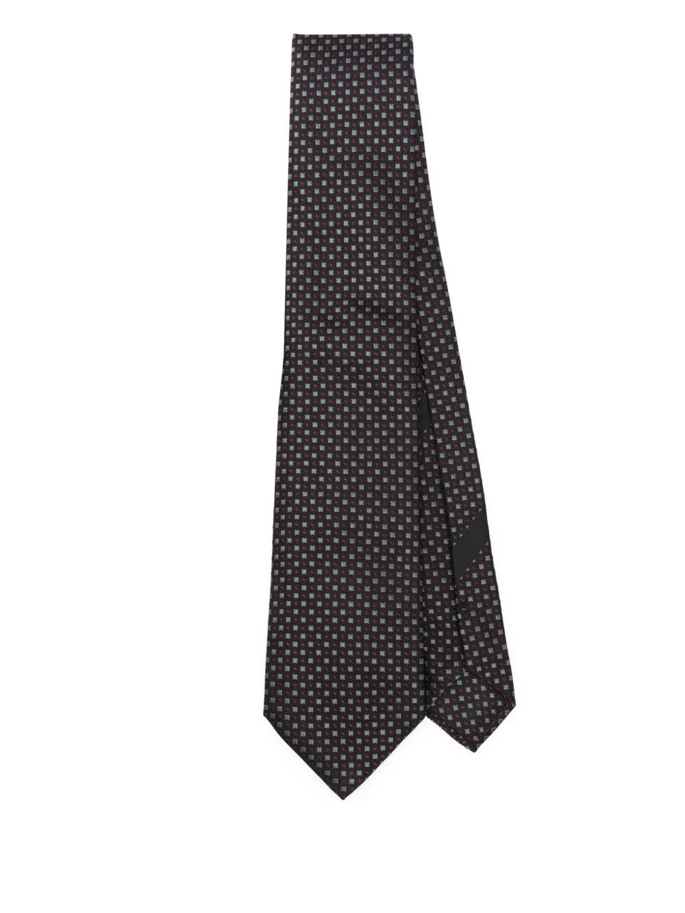 Dolce & Gabbana Men Geometric-Pattern Silk Tie DOLCE & GABBANA