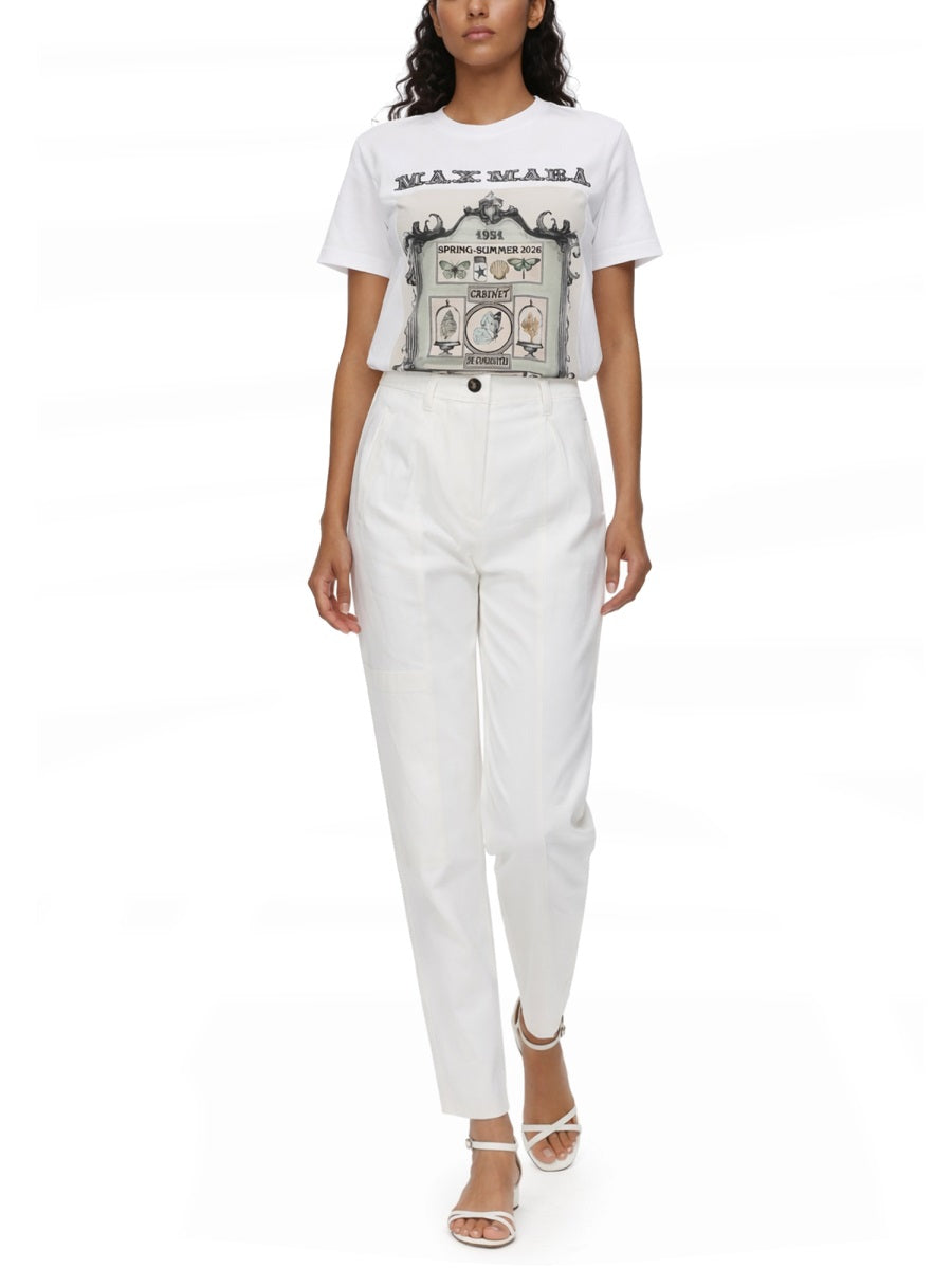 Max Mara Women T-Shirt "Spadino" Con Stampa MAX MARA