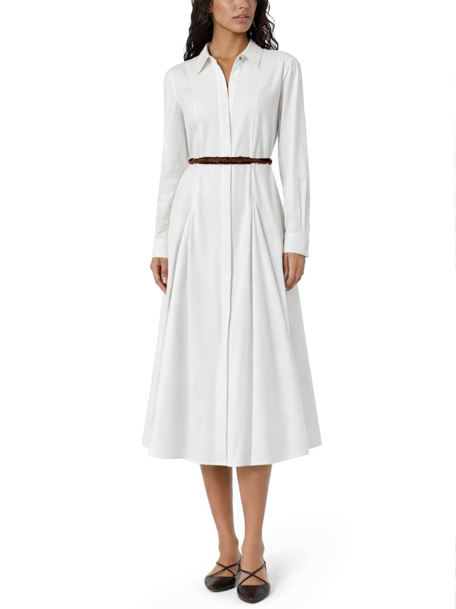 Max Mara Studio Women Abito Chemisier In Popeline MAX MARA STUDIO