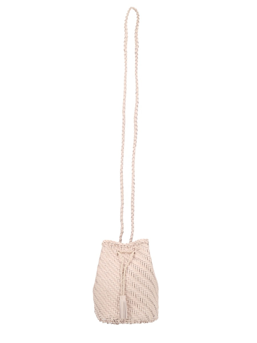 Dragon Diffusion Women Borsa "Pompom Double Jump Tan" DRAGON DIFFUSION