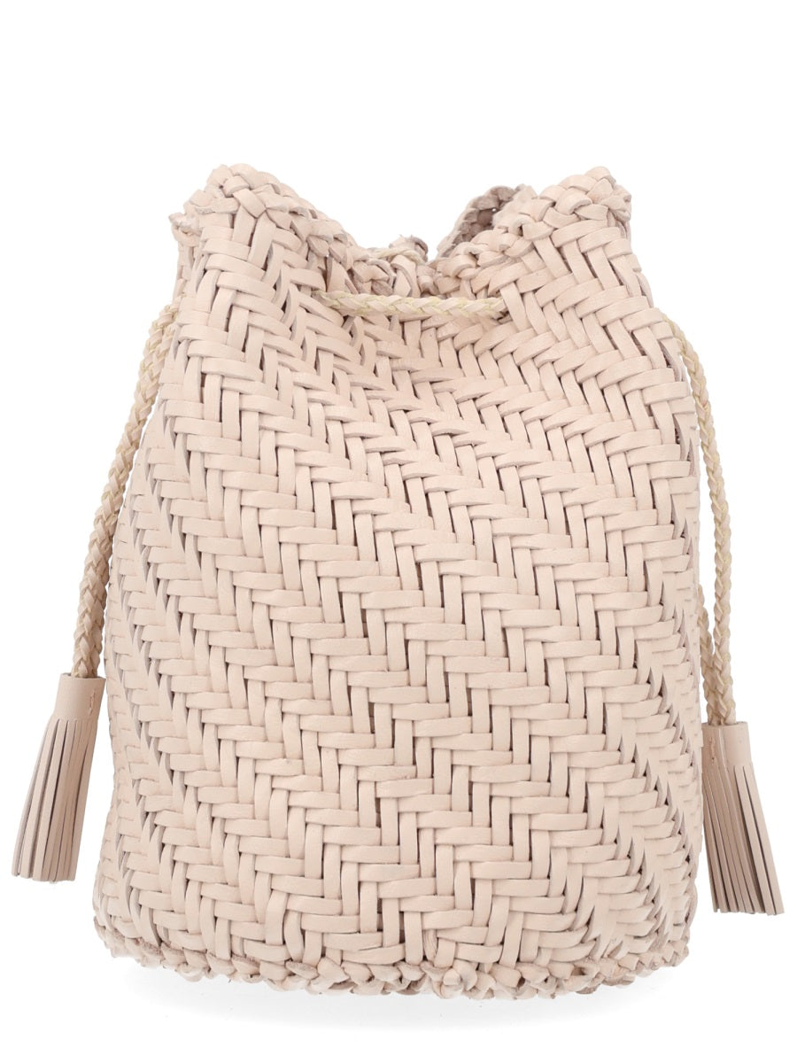 Dragon Diffusion Women Borsa "Pompom Double Jump Tan" DRAGON DIFFUSION