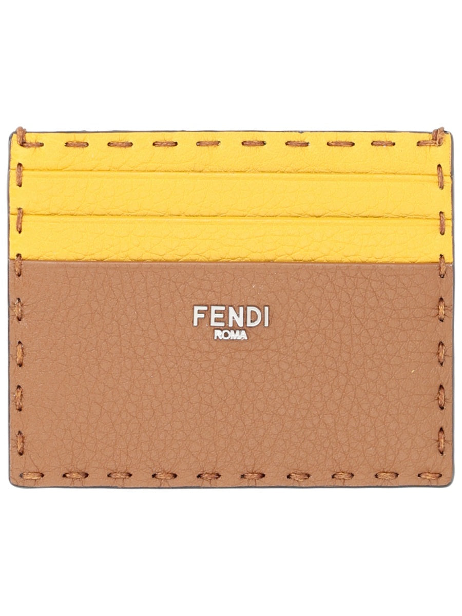 Fendi Men Portacarte In Pelle FENDI