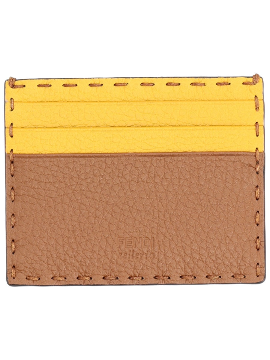 Fendi Men Portacarte In Pelle FENDI