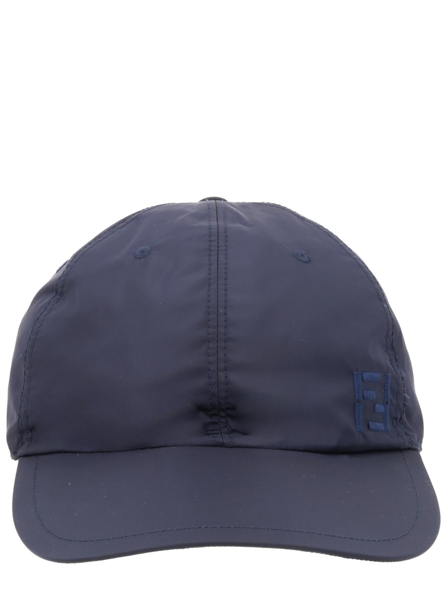 Fendi Men Cappello Da Baseball Con Logo FENDI