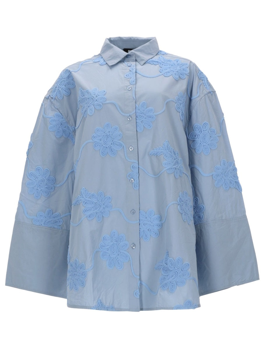 Rotate Women Camicia Oversize Con Dettoglio Floreale ROTATE