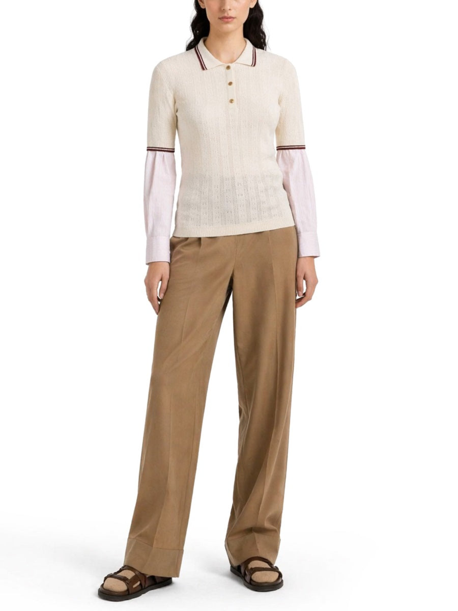 Moncler Women Polo In Maglia MONCLER