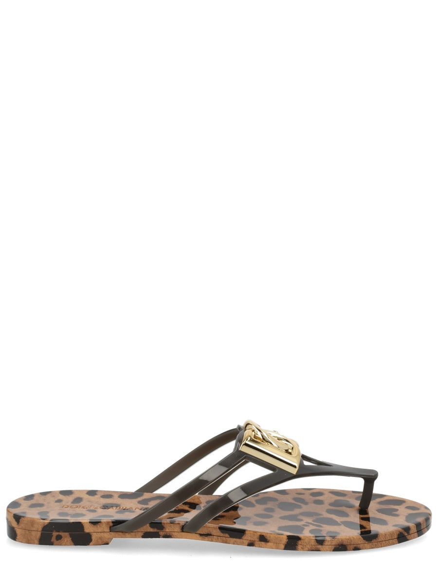 Dolce & Gabbana Women Slide Con Logo DOLCE & GABBANA
