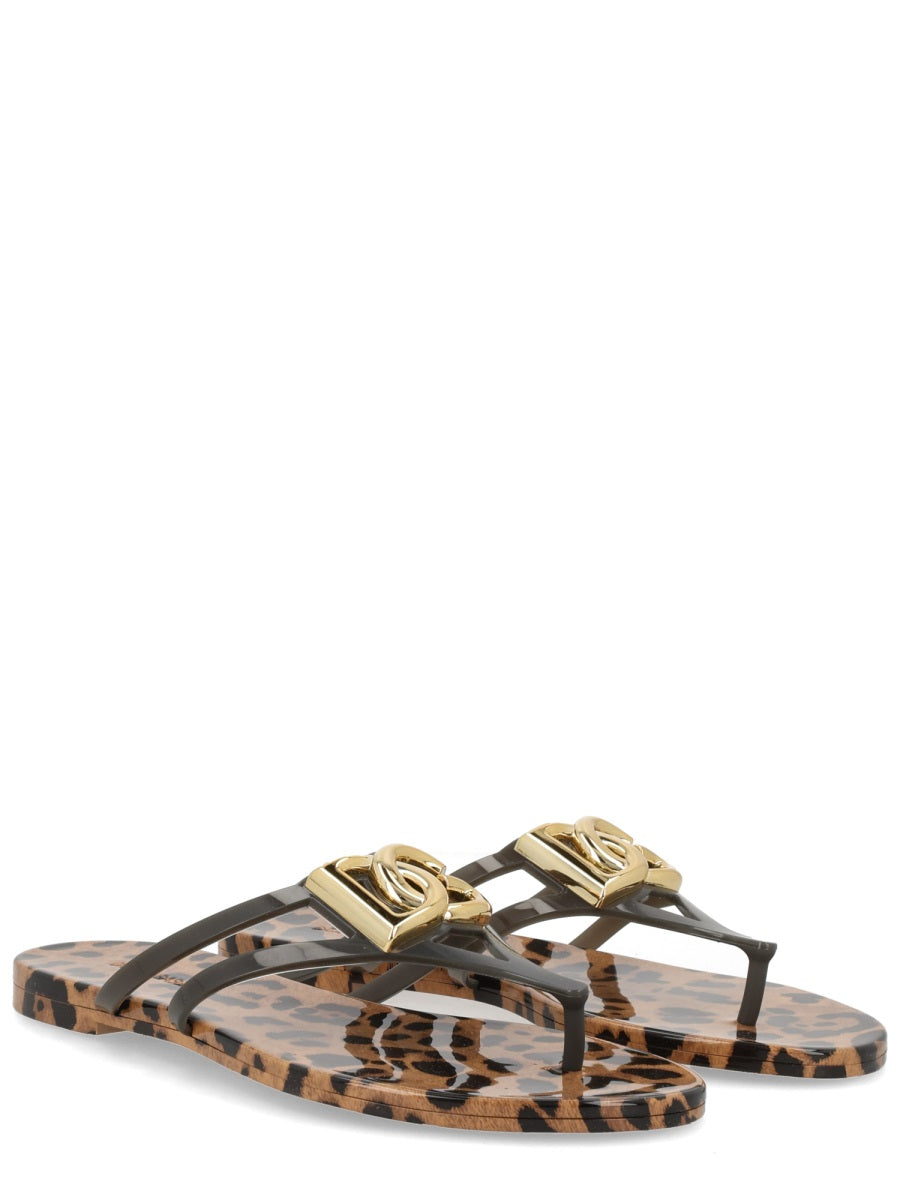 Dolce & Gabbana Women Slide Con Logo DOLCE & GABBANA