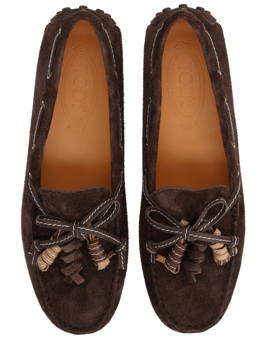 Tod's Women Mocassino In Suede TOD'S