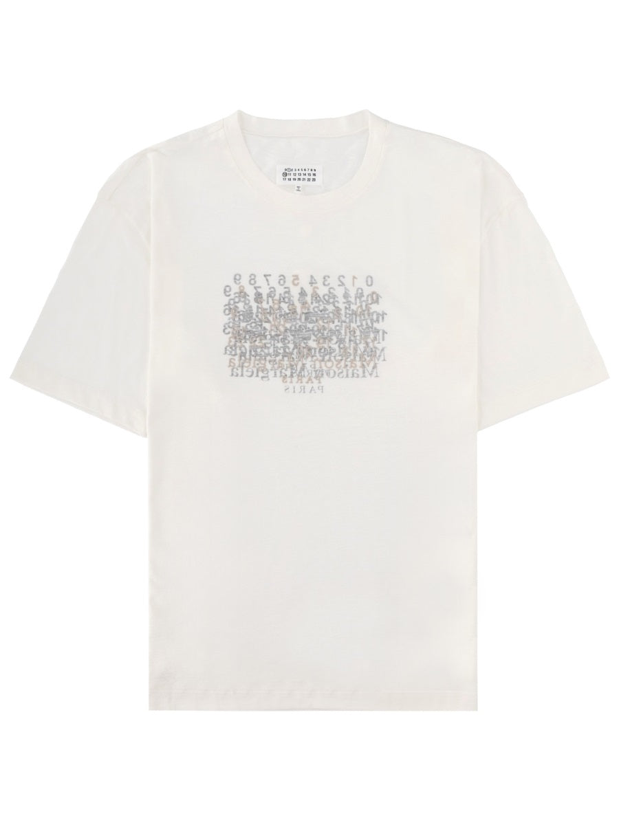 Maison Margiela Men T-Shirt Con Stampa MAISON MARGIELA