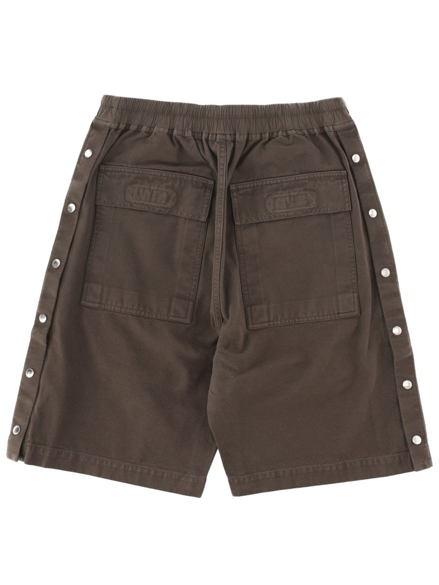 Rick Owens Drkshdw Men Shorts "Wide Pusher"