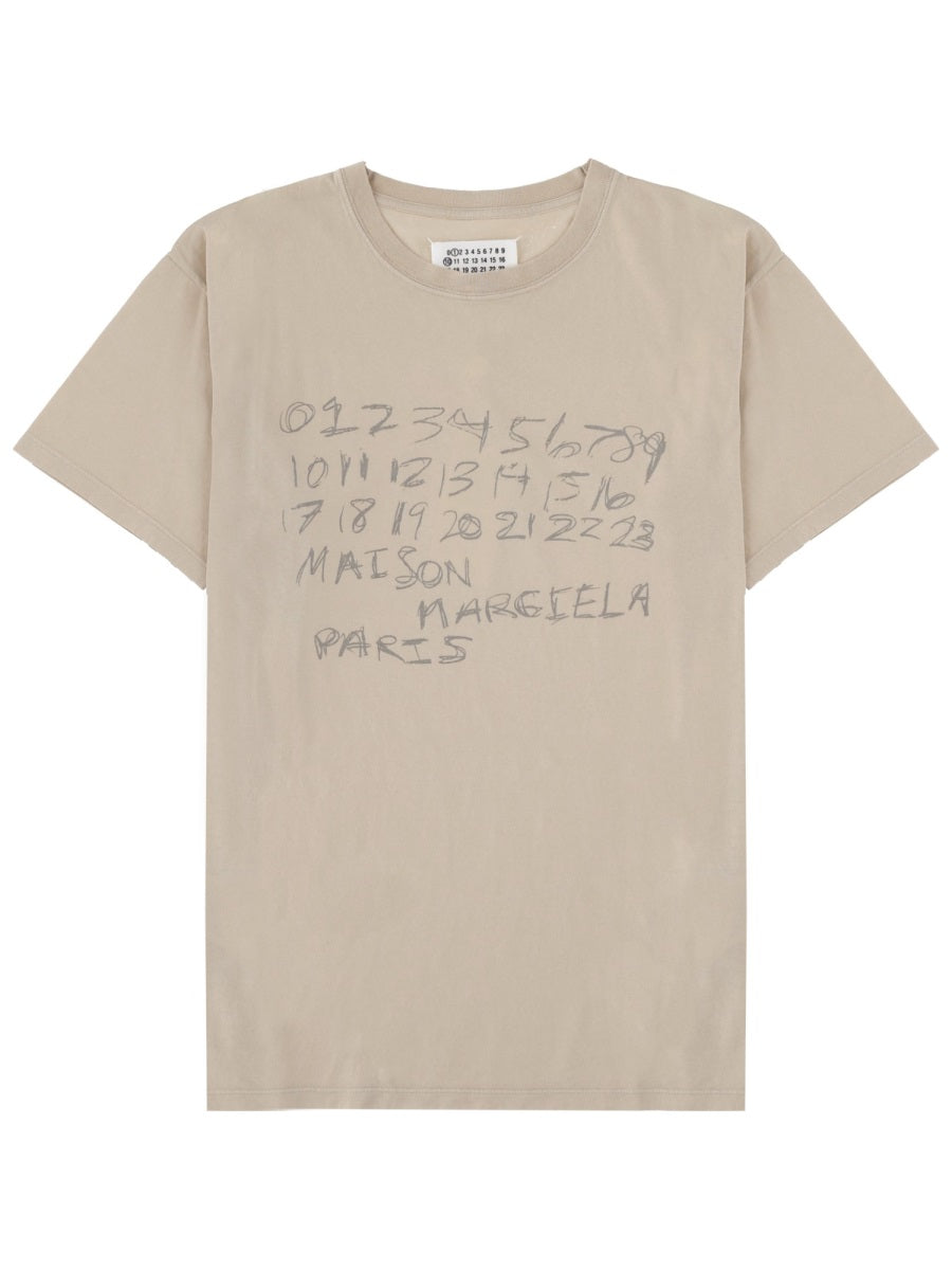 Maison Margiela Women T-Shirt Con Stampa MAISON MARGIELA