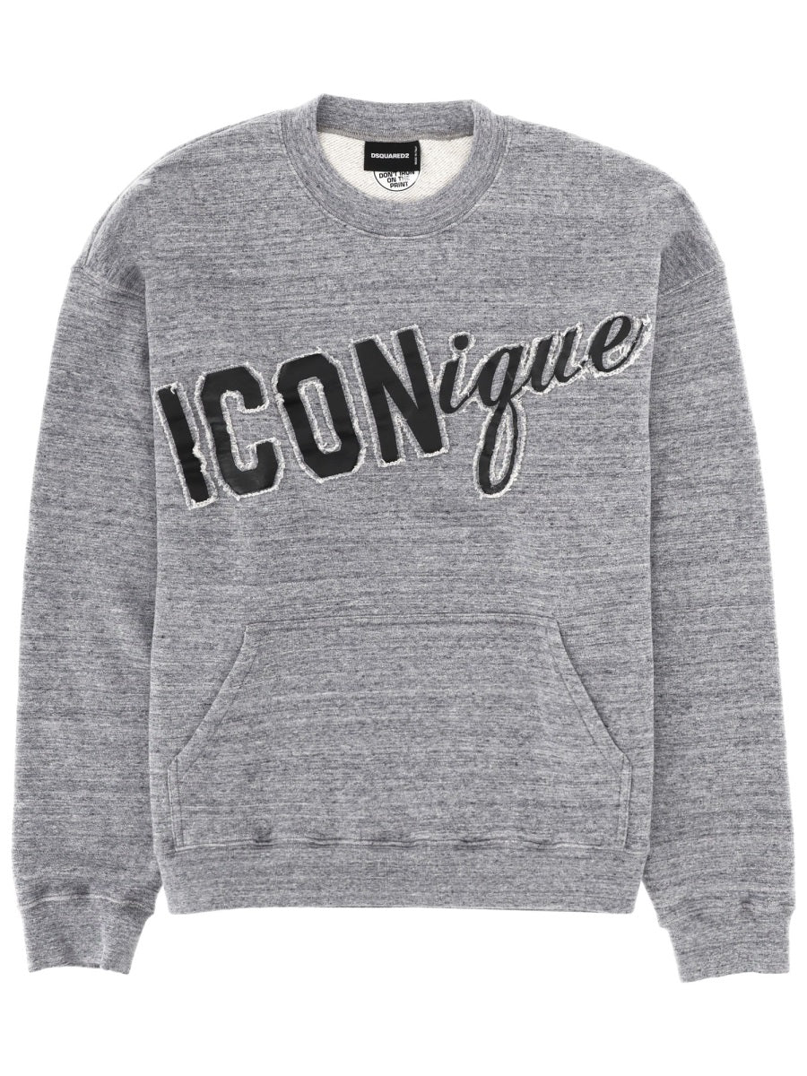 Dsquared Men Felpa "Iconique" DSQUARED2