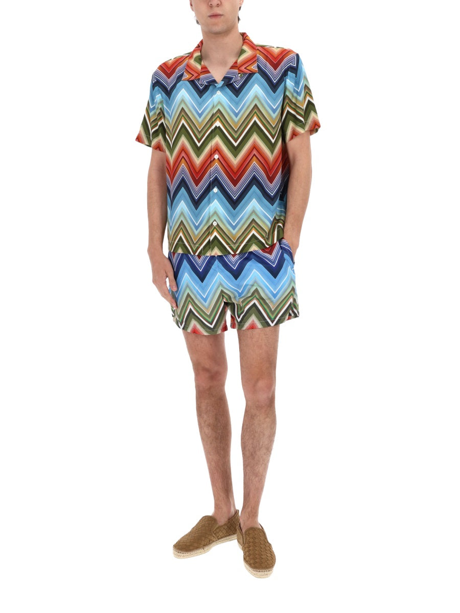 Missoni Men Camicia In Viscosa MISSONI