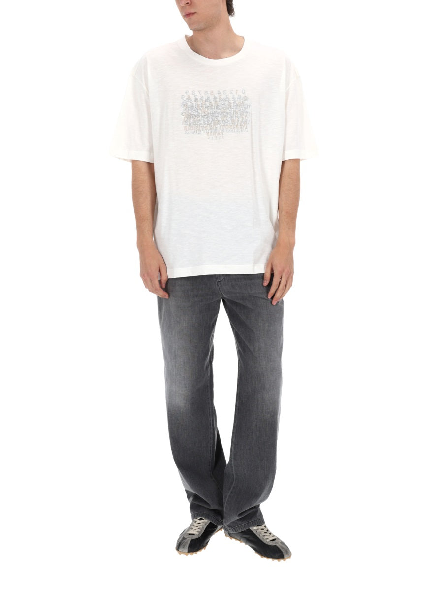 Maison Margiela Men Jeans In Denim Di Cotone MAISON MARGIELA