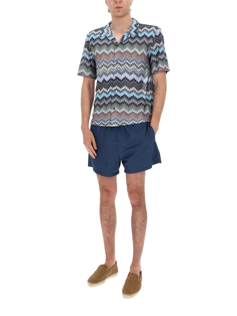 Missoni Men Camicia In Viscosa MISSONI